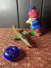 Toy Lot, VTG Plane, Barney, Yo Yo
