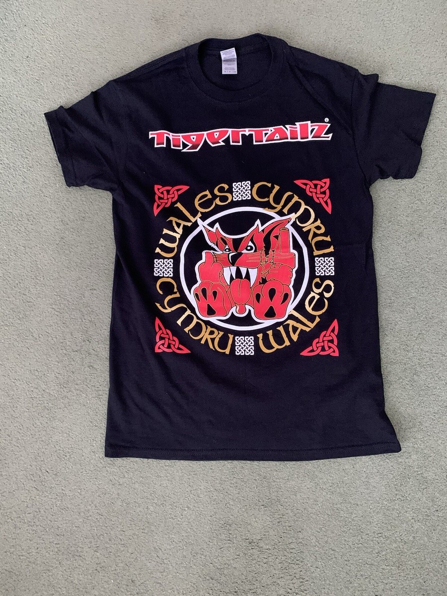 Tigertailz T Shirt 2021 Bezerk Again - Official Black Backprint