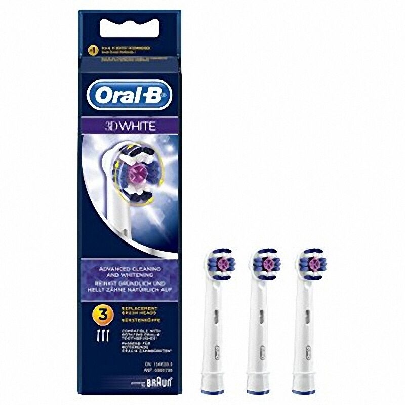 ORAL-B 3D WHITE CABEZAL DE RECAMBIO 3U 156630 PcFarmacia
