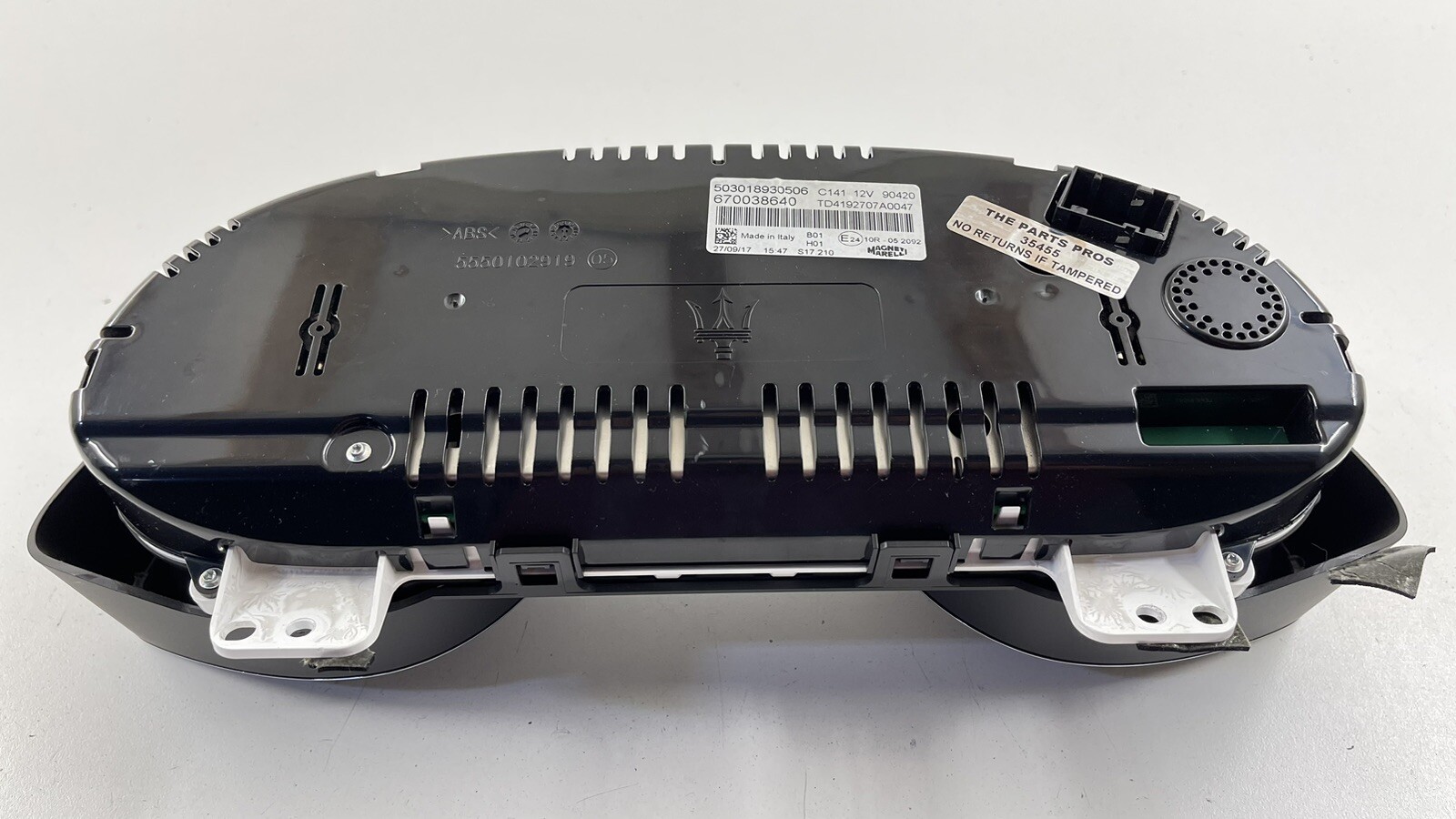 2018 MASERATI QUATTROPORTE SPEEDOMETER INSTRUMENT GAUGE CLUSTER 36K MILES OEM