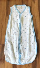 Aden & Anais Sleep Sack Full Zip Wearable Blanket Gauze Natural Cotton Muslin