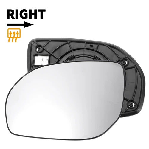 Car Left Driver Side White Glass Mirror Glass Heated for Hyundai santa fe 13-16