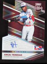 2020 Extra Edition Signatures Prime Numbers A Die Cut #199 Angel Trinidad /50