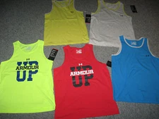 UNDER ARMOUR Boy's Tank Top, Cotton Blend, All styles& Sizes,MSRP$19.99