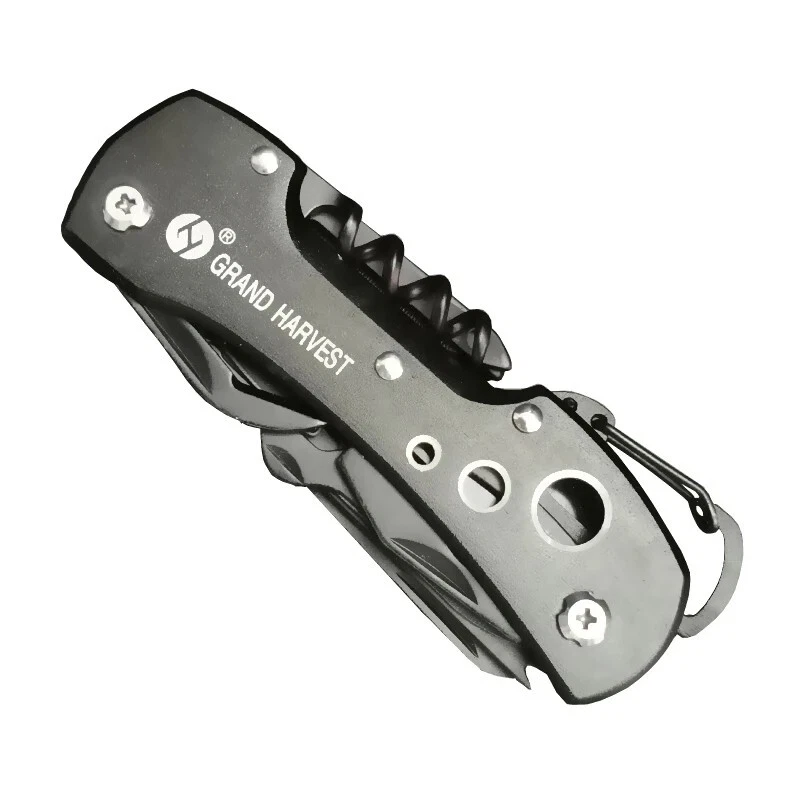 Multi-tool Folding Jack Knife Tools Hunting Survival Camping Stainless Steel Cut