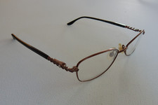 Marchon Eyeglasses Rx Frames 53 17 135 Hazelnut Kiss 108 Tres Jolie