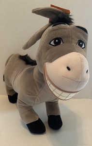 2004 Hasbro Dreamworks Shrek 2 Donkey Jumbo Giant Stuffed Animal Plush 05808 76930058084 | eBay