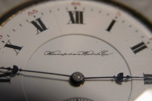 Vintage 1907 Hampden Pocket Watch, 17 Jewels - Picture 8 of 8