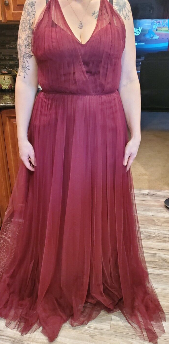 hayley paige occasions bridesmaid dress 5714 by Hayley Paige Occasions, size 8 – Emerald & Oak Bridal main image 1