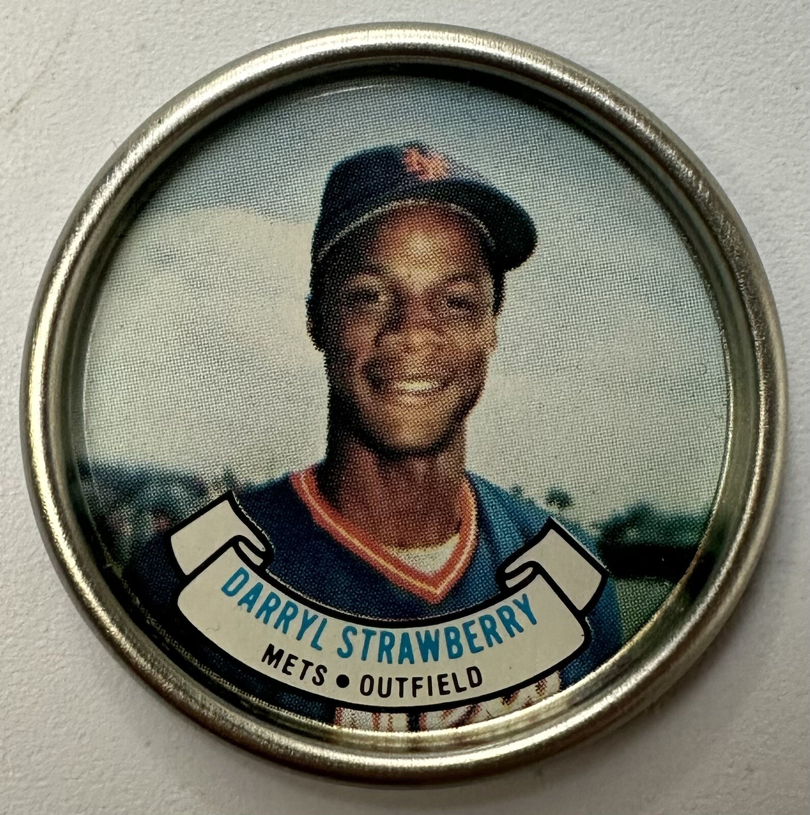 1987 Topps Coins #46 Darryl Strawberry Mets