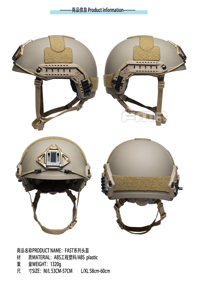 FMA Aramid Ballistic Helmet Tactical Airsoft Paintball Thick Heavy
