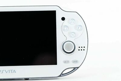 PS Vita PCH-1000 Sony Crystal White Console only w/ Charger Used