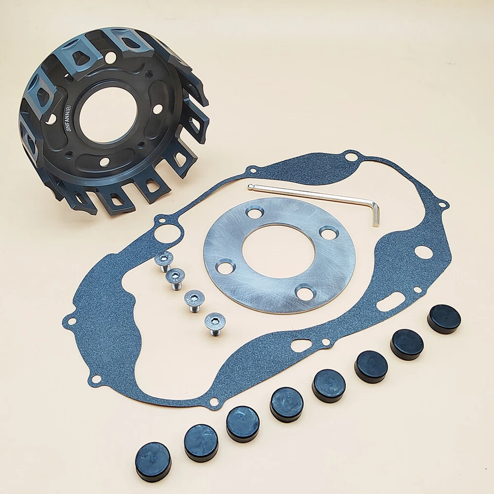 Kit de buje y junta de resortes de cesta de embrague de tocho CNC para Yamaha Banshee 350 YFZ350 Foto 4 de 4