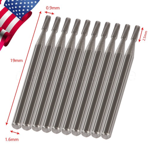 10Pcs FG Dental Carbide Burr Burs Drills FG 2/3/4/5/701/ 330/1558 for High Speed - Picture 76 of 142