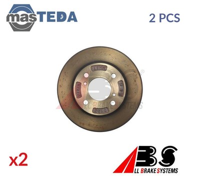 Box contains 2 discs ABS 18200 Brake Discs