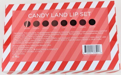 Give Them Lala Beauty Candy Land Lip Set 8pc. Liquid Lipsticks | eBay