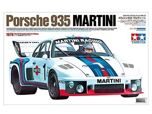 TAMIYA 1/20 GRAND PRIX COLLECTION No.70 PORSCHE 935 MARTINI kit 20070 JAPAN - Picture 1 of 7