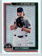 Jack O'Connor 2022 Stars & Stripes Base Longevity Holo Silver (Hobby) 64 #/80