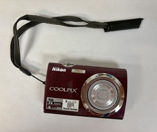 Nikon COOLPIX S230 10.0MP Compact Digital Camera Touchscreen Charger No SD