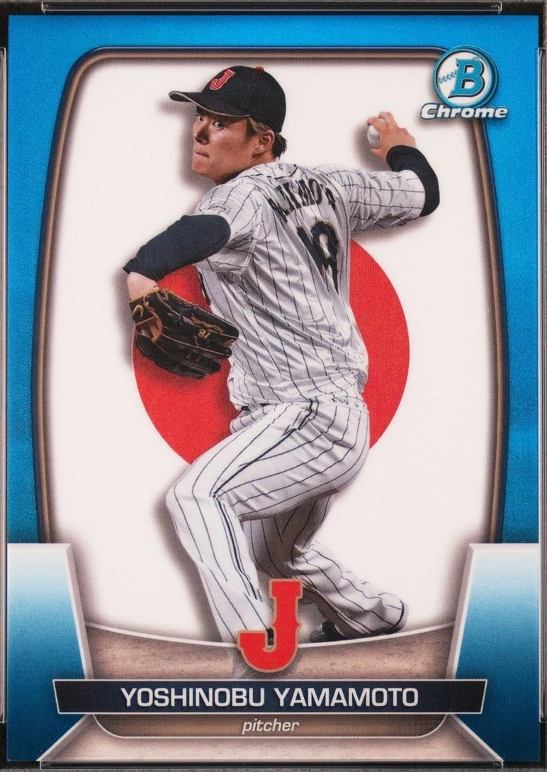 2023 Bowman Chrome - Yoshinobu Yamamoto #WBC-51 for sale | eBay