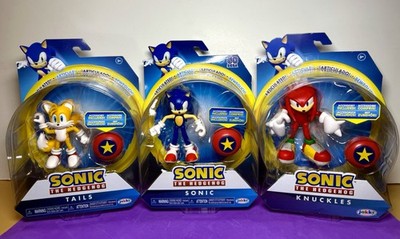 JAKKS Pacific Sonic the Hedgehog 3-Pack: SONIC, TAILS, KNUCKLES (SONIC HEROES)