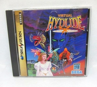 Virtual Hydride RPG Sega Saturn Used Tested Japanese ver with Case SEGA