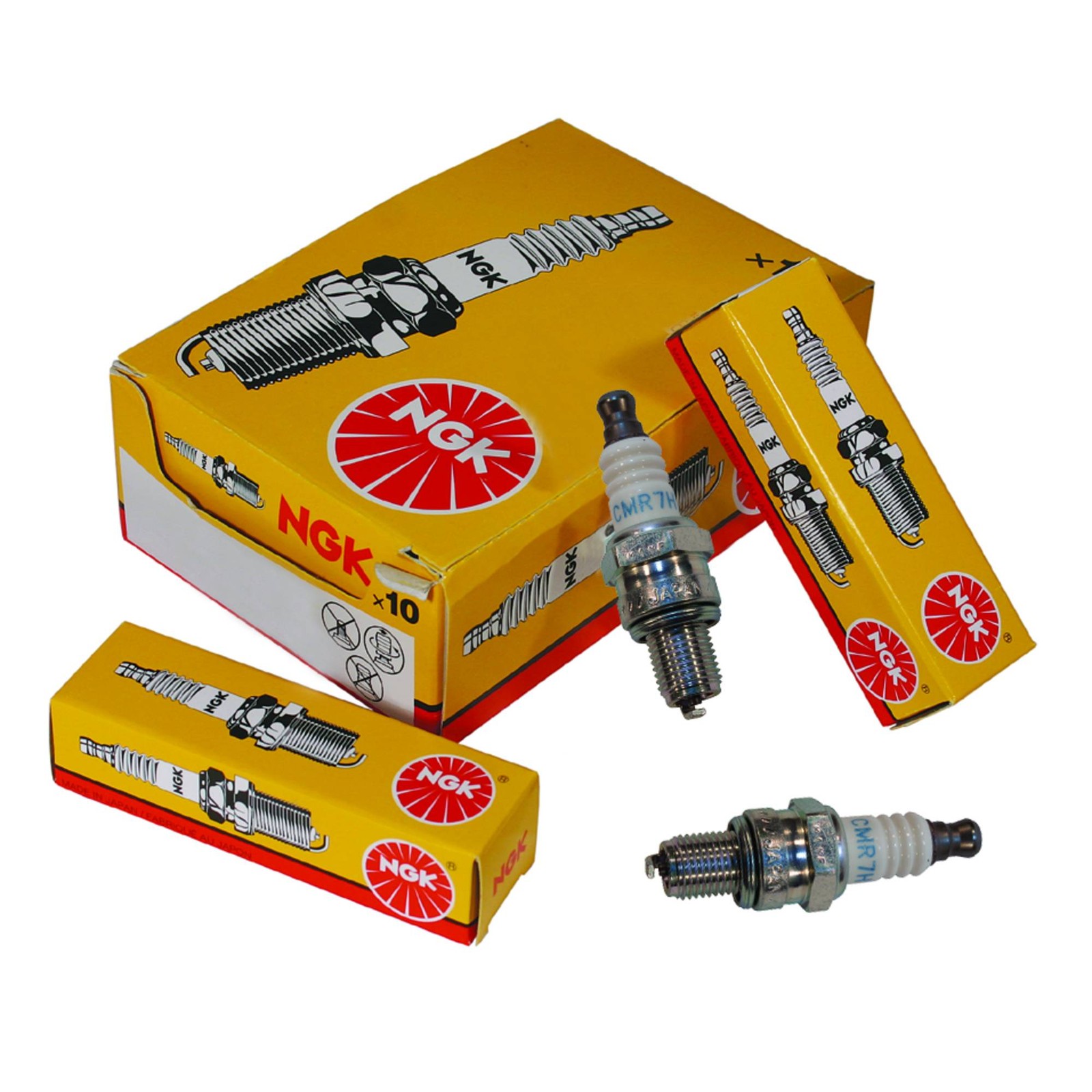 Spark Plug 10-Pack NGK CMR7H RedMax EBZ7001 EBZ8550 BCZ3001S Husqvarna 580BTS