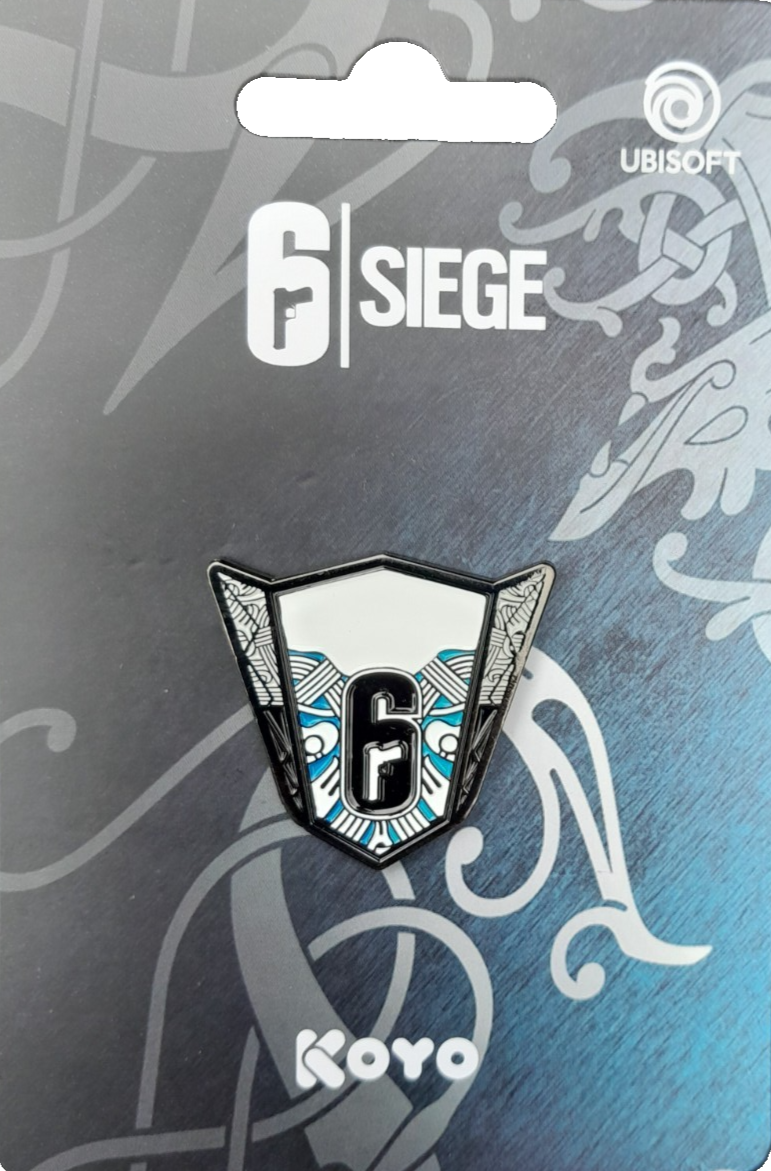 TOM CLANCY RAINBOW 6 SIX SIEGE NORDIC LEAGUE PIN BADGE UBISOFT R6 NEW!