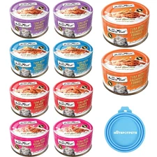Super Premium Canned Wet Cat Food in Goat Milk Gravy -2.47 oz Cans - Variety ...