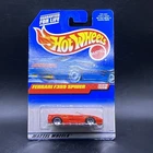 Hot Wheels Ferrari F355 Spider Red #1119 Blue Card Red Vintage Collectible Toy