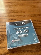 SINGLE Sony Handycam DVD RW Mini Disc 1.4GB 30 Min Single Sided AccuCORE NEW