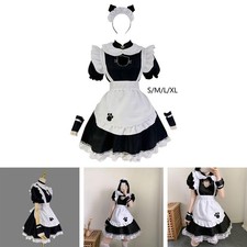 Franz&ouml;sisches Dienstm&auml;dchen Kost&uuml;m f&uuml;r Damen, japanischer Anime sch&ouml;nes Stirnband Damen f&uuml;r
