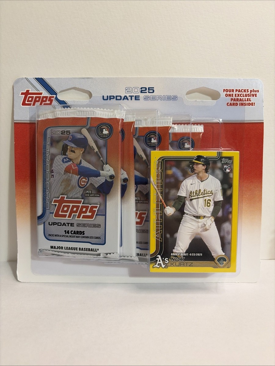 2025 Topps Update CVS Blister Box Boxes Total 5 Visible Gold RC