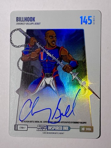 Bo Jackson Battle Arena ‘Billhook’ Chauncey Billups Steel Inspired Ink #CYBA-7