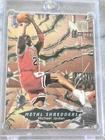 96-97 Fleer Metal Micheal Jordan Metal Shredders #241 Clean