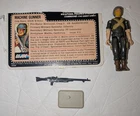 1982 GI Joe Rock n Roll - Machine Gunner  With File Card & Gun