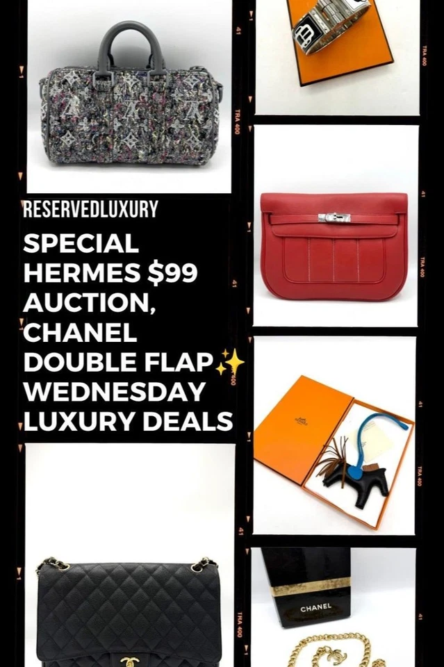 🚨$99 SPECIAL HERMES, CHANEL CAVIAR🚨 & WEDNESDAY LUXURY DEALS!