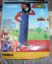 NEW Super Mario Halloween Costume Child Toddler Medium XS 3T-4T Nintendo