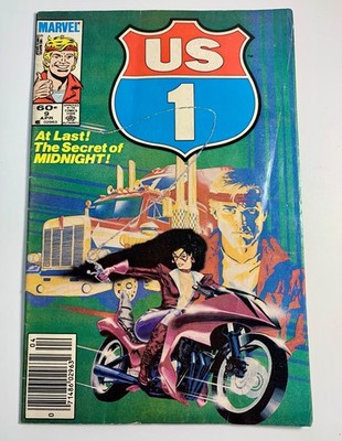 U.S. 1 #9 (Newsstand) FN; Marvel | US1 Truck Driver Super Hero