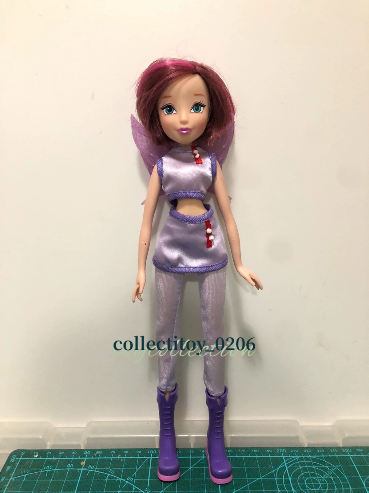 Winx Club Fashion Doll Tecna Cartoon Figure Collectible Statue Figurine