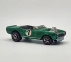 Vintage Hot Wheels Redlines 1969 Light My Firebird Spectraflame Green HONG KONG