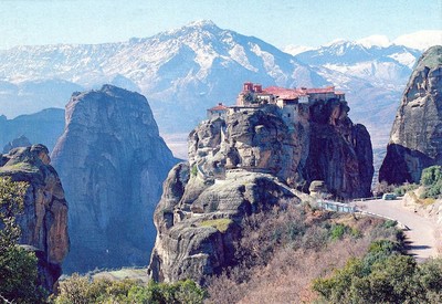 AK Aufstiegsweg zum Dreifaltigkeitskloster Berglandschaften AA14396