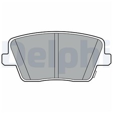 Satz Bremsbeläge Bremsklötze hinten für Hyundai I30 PDE Kona OS | 496715