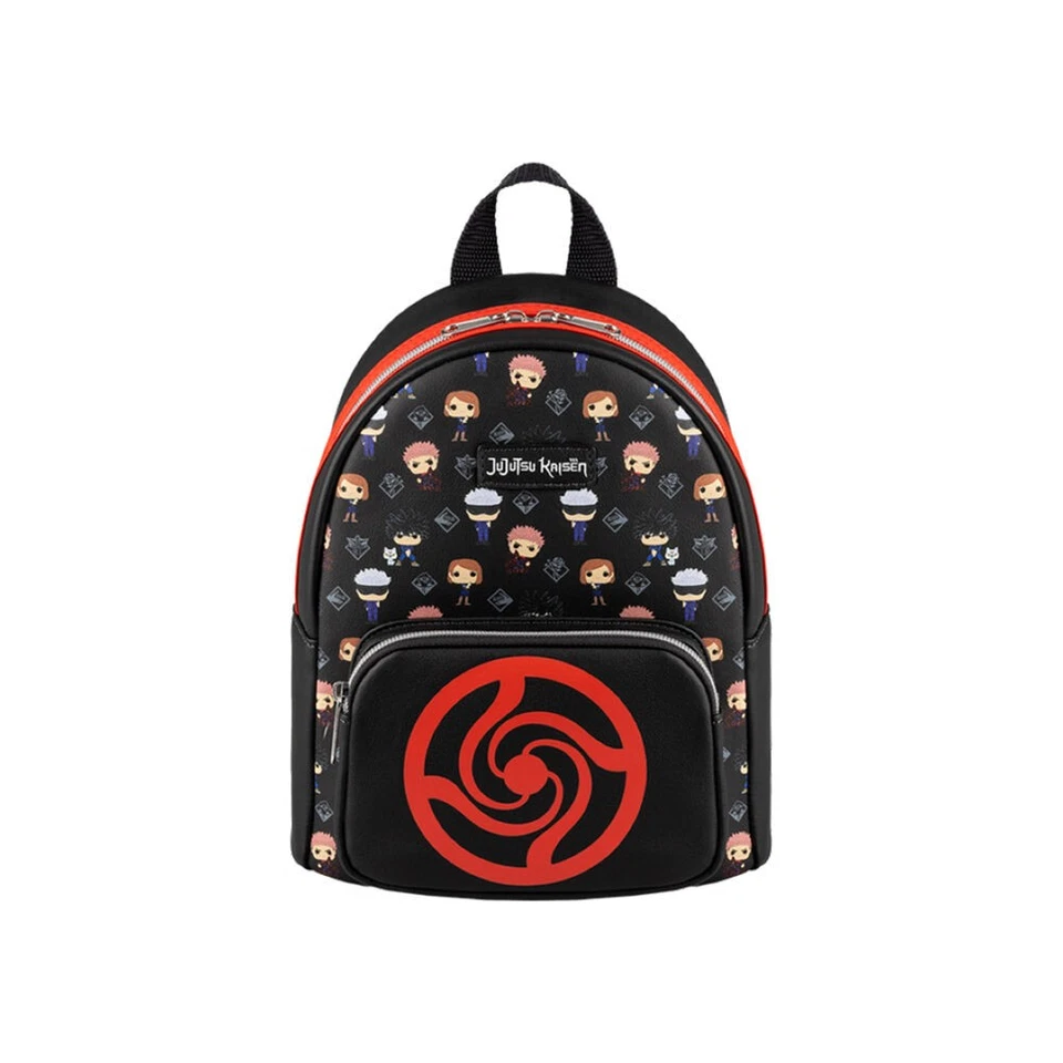 Jujutsu Kaisen Print Kids Mini Backpack 9x10.5in