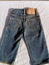 Vintage 1950s Levi s 503ZXX Toddler Age 0 W18 L13 Big E