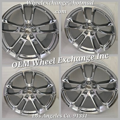 Original 20x11 Charger Challenger OEM Widebody Chrome Wheels Rims Hellcat SRT