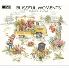 Lang, Blissful Moments 2026 Wall Calendar by Lisa Audit, 13.4'' X 12''