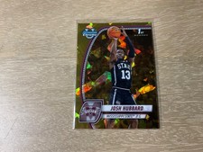 2024-25 Bowman University Chrome Sapphire Josh Hubbard Gold /50 Mississippi St