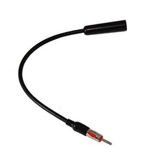 12 Universal Car AM FM Radio Antenna Extension Extender Cable Male to Female