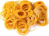 500 StüCk Gummiband Gelb GroßE Elastische BäNder FüR Haushalt BüRo Arbeit